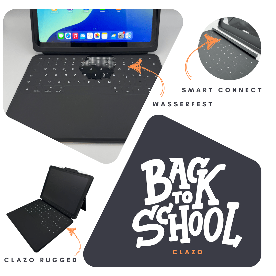 ClaZo Smart Rugged Touch Keyboard - Handyschmiede - saar