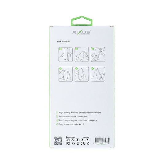 Rixus Anti-Burst MagSafe Hülle – Samsung Galaxy A56 – Transparent - Handyschmiede-saar