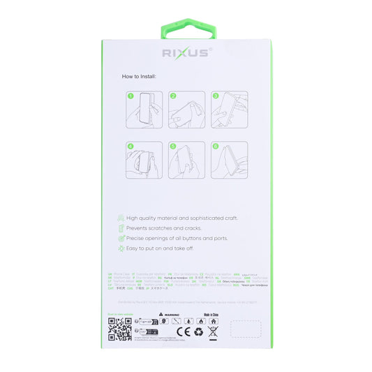 Rixus Anti-Burst MagSafe Hülle – Samsung Galaxy A57 – Transparent - Handyschmiede-saar