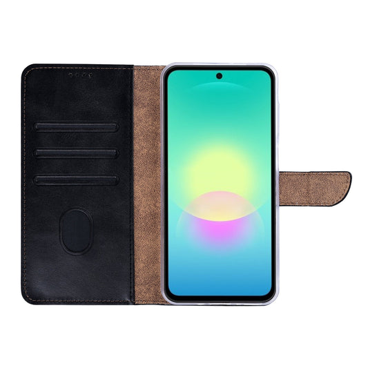 Rixus Bookcase Hülle – Samsung Galaxy A57 – Schwarz - Handyschmiede-saar