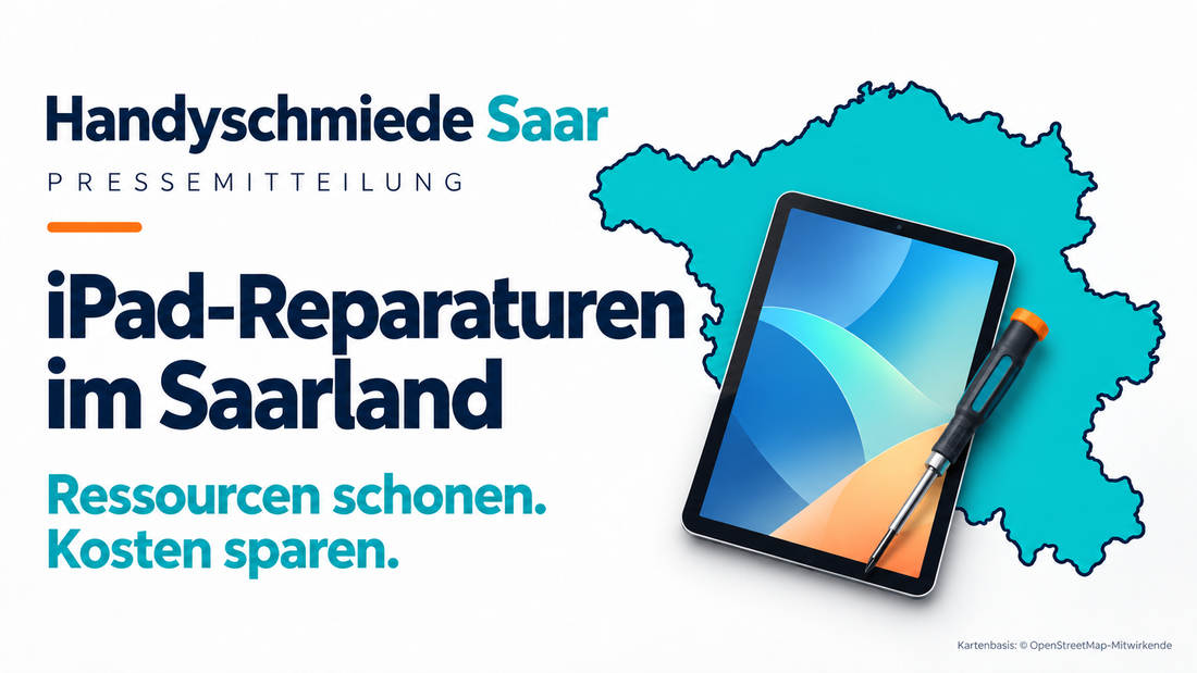 Handyschmiede Saar an der Seite von Bechtle: iPad-Reparaturen für Schulen im Saarland