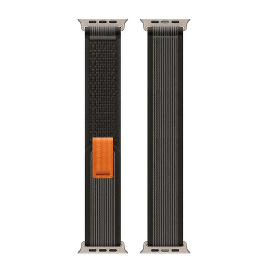 Nylon Armband für Apple Watch Trail Loop - Schwarz