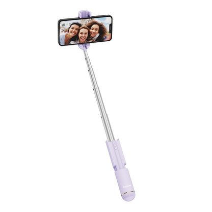 Selfie Stick Bluetooth Purple & Green