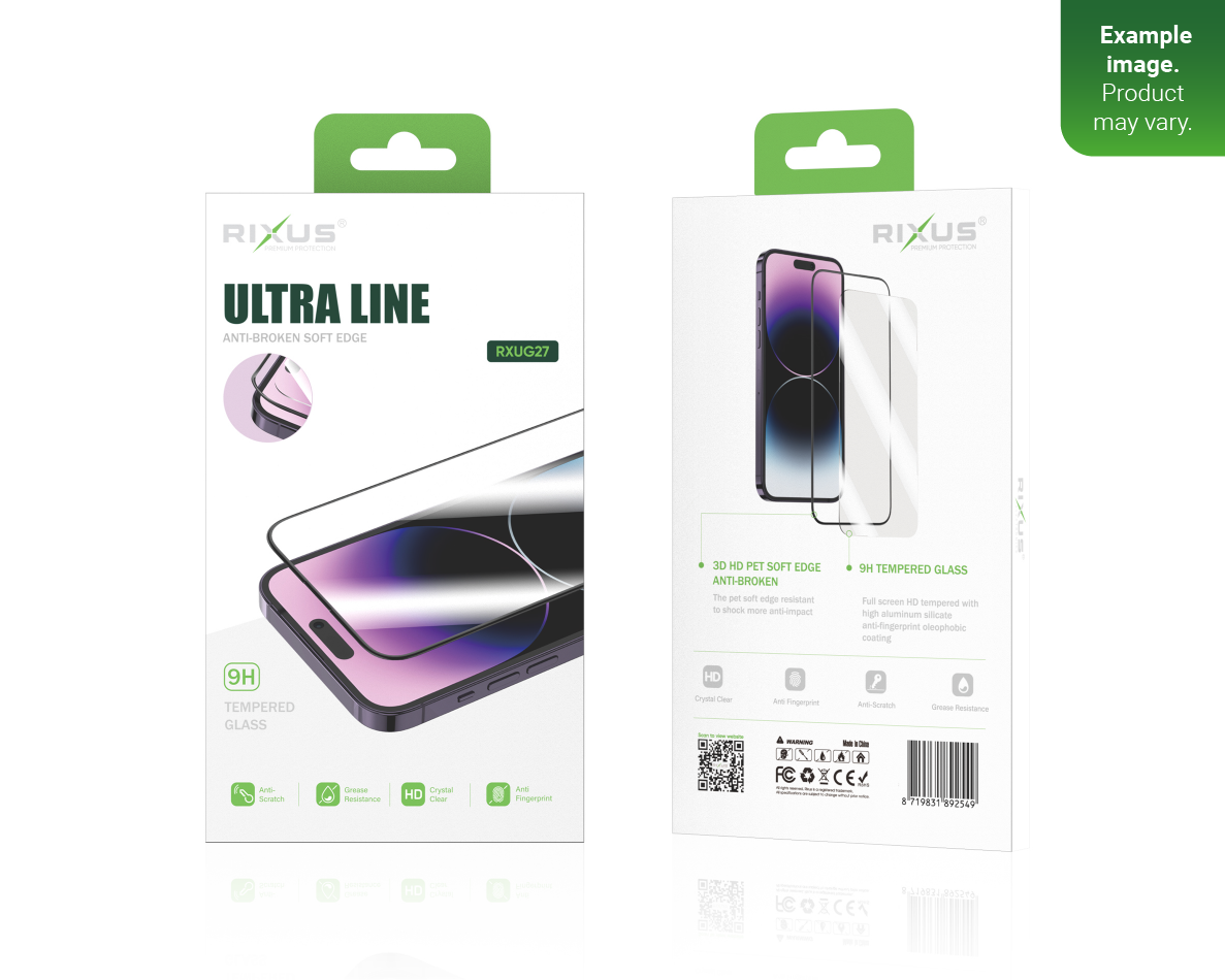 Rixus Clear HD Ultra Line Panzerglas für iPhone 13 mini