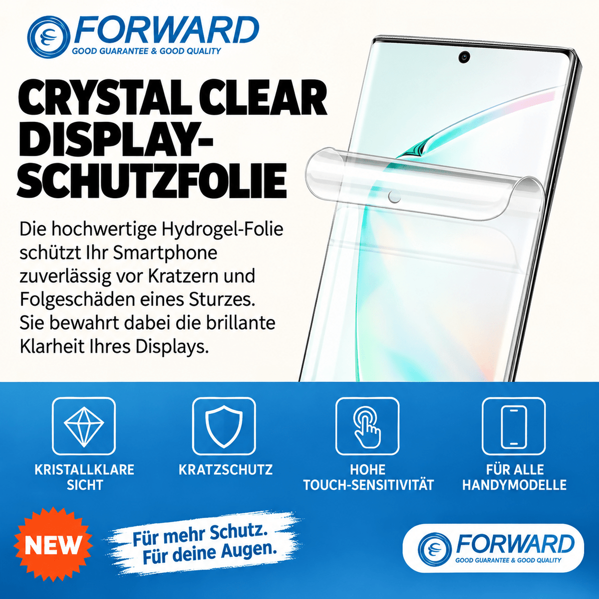 Hydrogel folie - Smartphone - Handyschmiede-saar