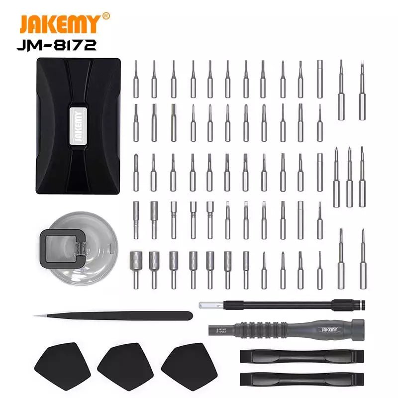 JAKEMY JM - 8172 Werkzeugset (73 in 1) - Handyschmiede - saar