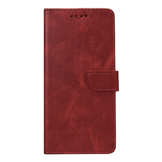 Rixus Bookcase Hülle – Samsung Galaxy S23 / S23 Ultra – Dunkelrot - Handyschmiede-saar