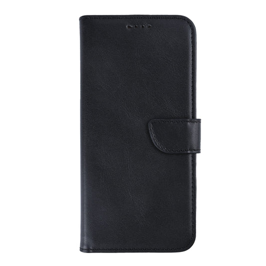 Rixus Bookcase Hülle – Samsung Galaxy S24 / S25 – Schwarz - Handyschmiede-saar