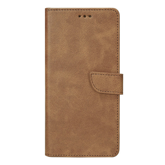 Rixus Bookcase Hülle – Samsung Galaxy S24 Ultra – Hellbraun - Handyschmiede-saar