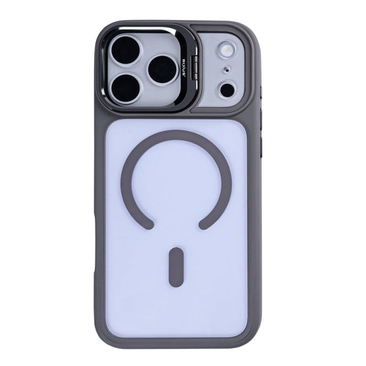 Rixus Classic 03 MagSafe Hülle – iPhone 17 Pro Max – Titanium Grey - Handyschmiede-saar