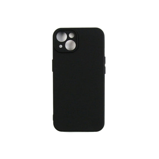 Rixus Soft-TPU Hülle – iPhone 13–15 – Schwarz - Handyschmiede-saar