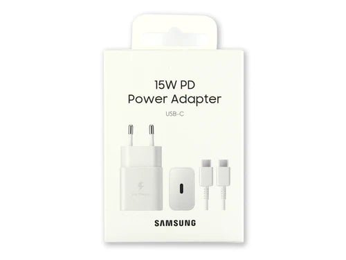 Samsung Fast Charger USB-C 15W mit Kabel 1m - Handyschmiede-saar