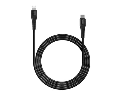 Canyon MFI-4 Lightning ZU USB-C Kabel 18W 1.2 M Schwarz - Handyschmiede-saar