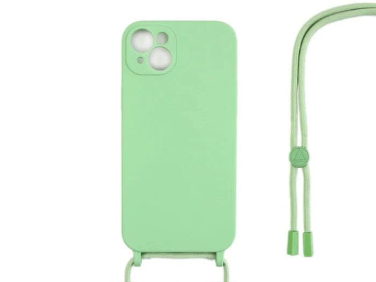 iPhone 13 mini Hülle zum Umhängen Matcha - Handyschmiede-saar