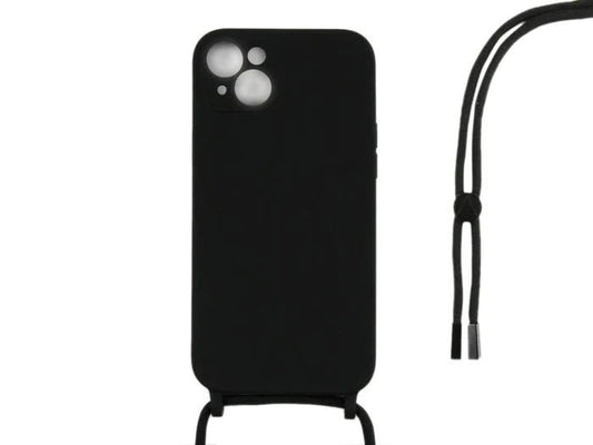 iPhone 13 mini Hülle zum Umhängen Schwarz - Handyschmiede-saar