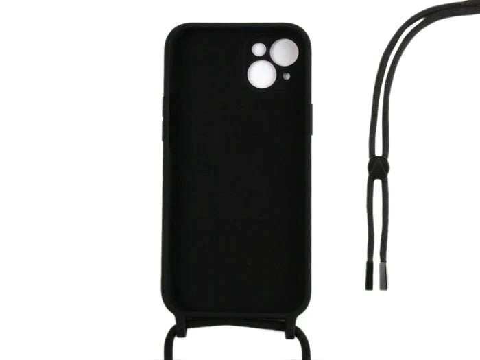 iPhone 13 mini Hülle zum Umhängen Schwarz - Handyschmiede-saar