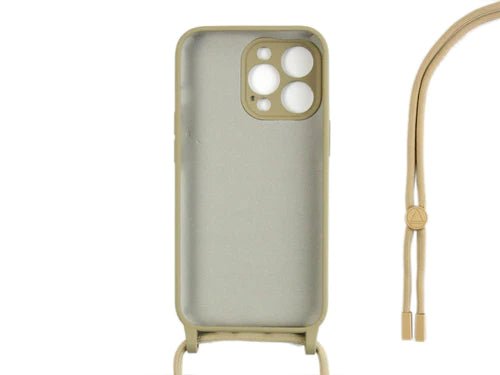 iPhone 13 Pro Hülle zum Umhängen Gold - Handyschmiede-saar