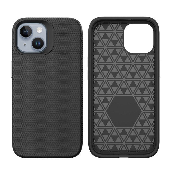 iPhone 15 Case 4.0 (Grip Armor) Schwarz - Handyschmiede-saar