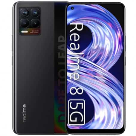 Realme 8 - 5G - 64 GB - Black - C Grad - Handyschmiede-saar