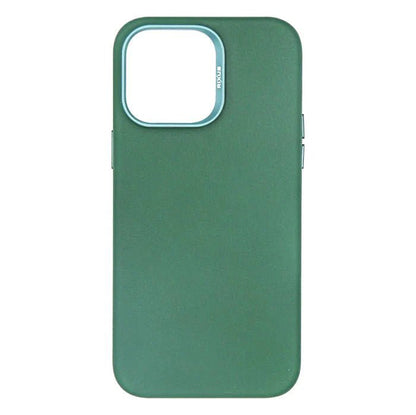 Rixus Classic 02 Case mit MagSafe für iPhone 13 Pro Grün - Handyschmiede-saar