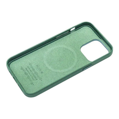 Rixus Classic 02 Case mit MagSafe für iPhone 14 Grün - Handyschmiede-saar