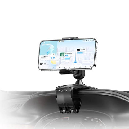 Rixus Smartphone Halterung für das Auto in Schwarz - Handyschmiede-saar